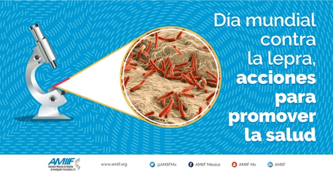 Día mundial contra la lepra, acciones para promover la salud