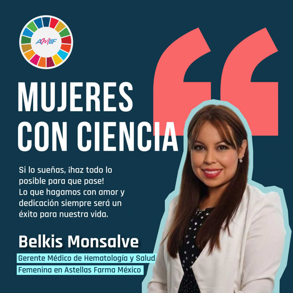 Belkis Monsalve, Gerente Médico de Hematología y Salud Femenina