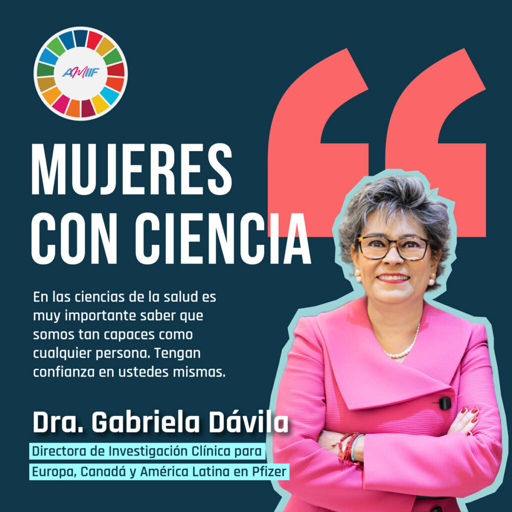 Dra. Gabriela Dávila, Directora de Investigación Clínica para Europa, Canadá y América Latina en Pfizer