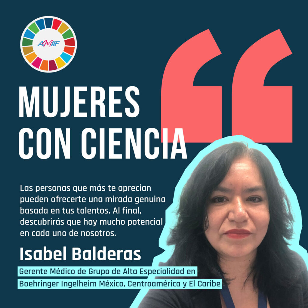 Isabel Balderas Acata, Gerente Médico de Grupo de Alta Especialidad