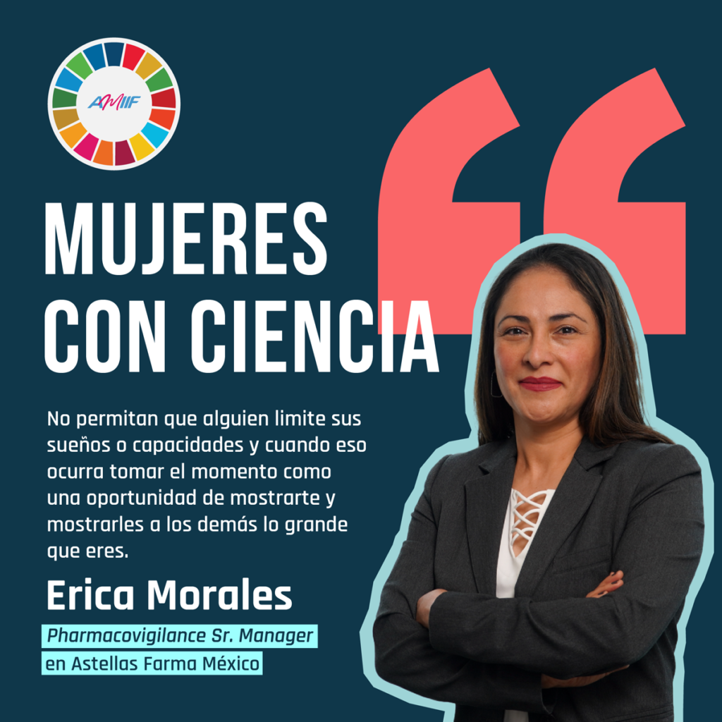 Erica Morales - Pharmacovigilance Sr. Manager para Astellas Farma México